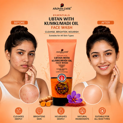 Ubtan With Kumkumadi Oil Face Wash