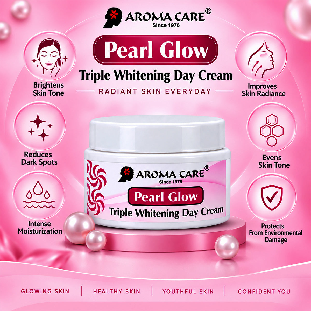 Pearl Glow Triple Whitening Day Cream