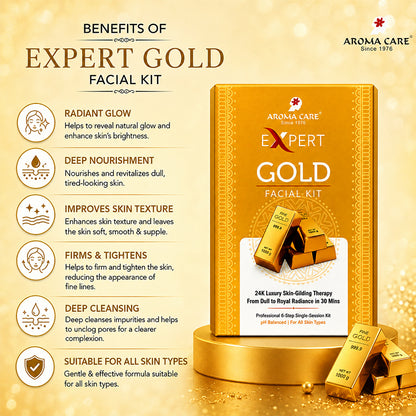 Gold Facial Kit 24k Luxury Skin-Gilding Therapy 56g