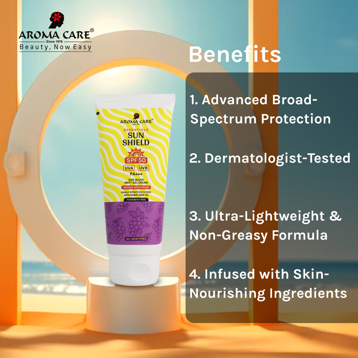 Sun Shield SPF 50 MATT GEL CREAM