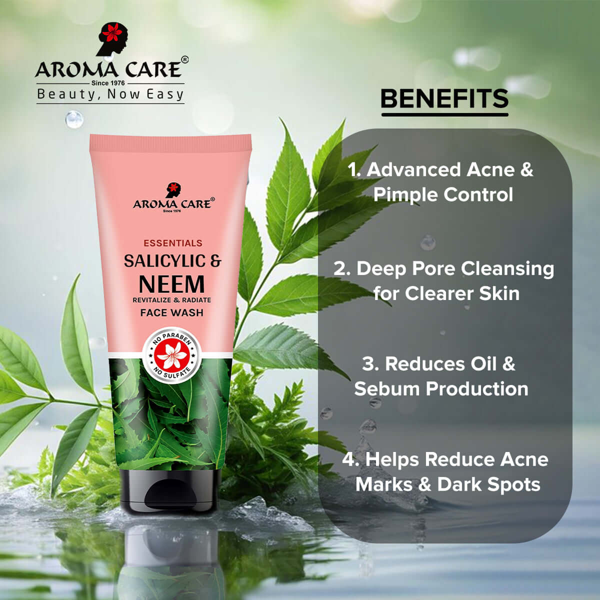 Salicylic & Neem Face Wash - With Neem