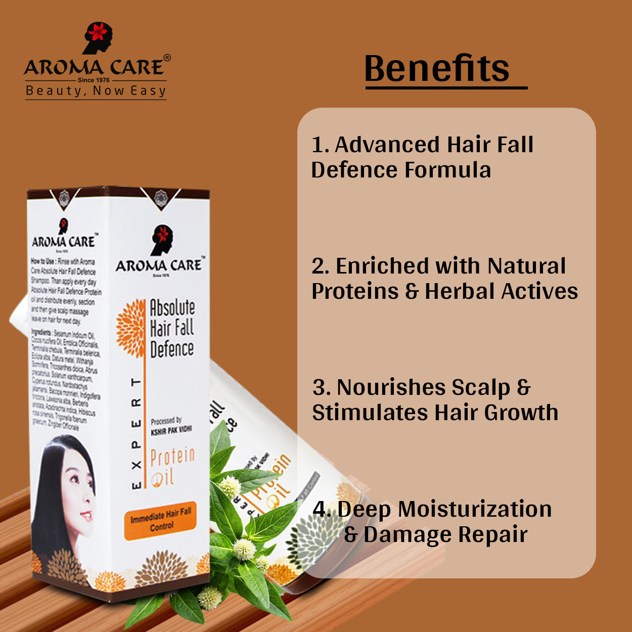 Absolute Hair Fall Defence Protein Hair Oil