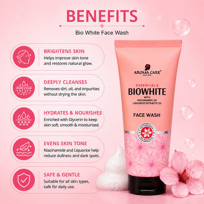 Bio White Face Wash 50gm