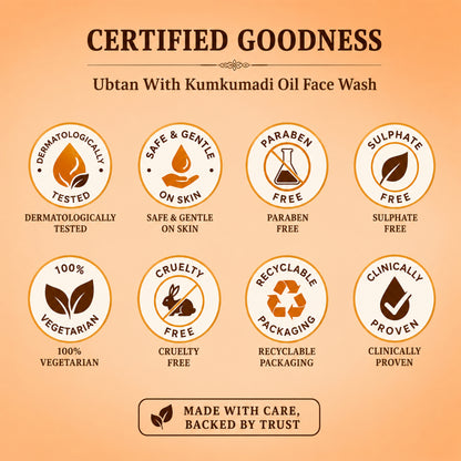 Ubtan With Kumkumadi Oil Face Wash
