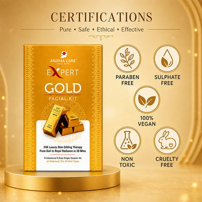 Gold Facial Kit 24k Luxury Skin-Gilding Therapy 56g