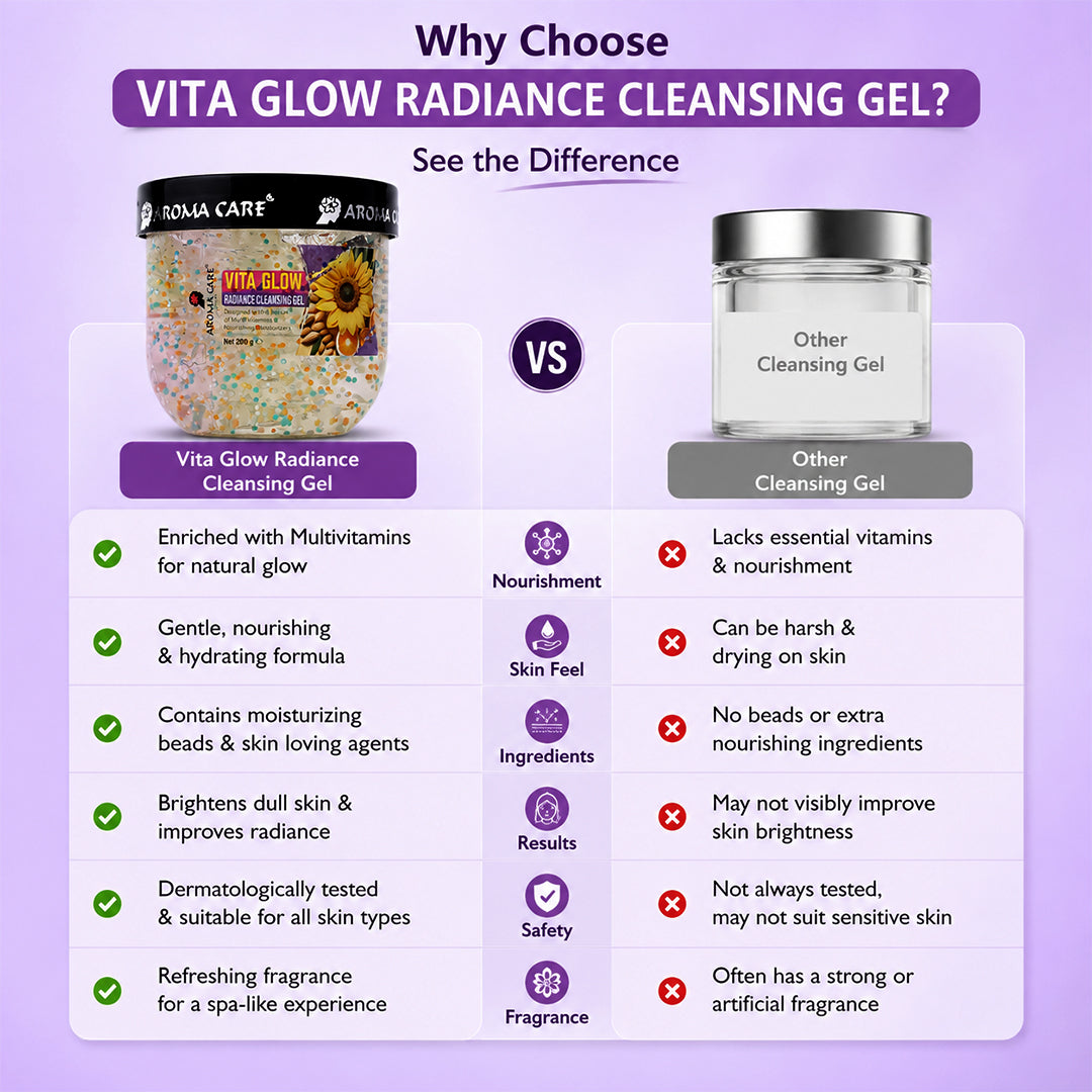 "Vita Glow Radiance Cleansing Gel, Vitamin C"