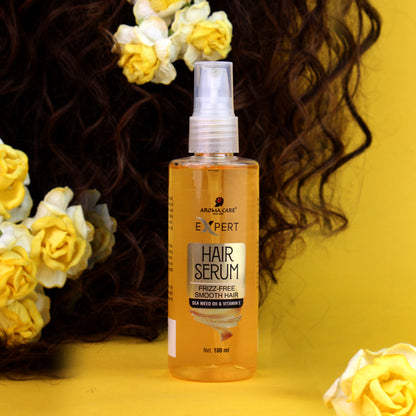 Hair Serum for Frizz Control, Smooth & Shiny Hair