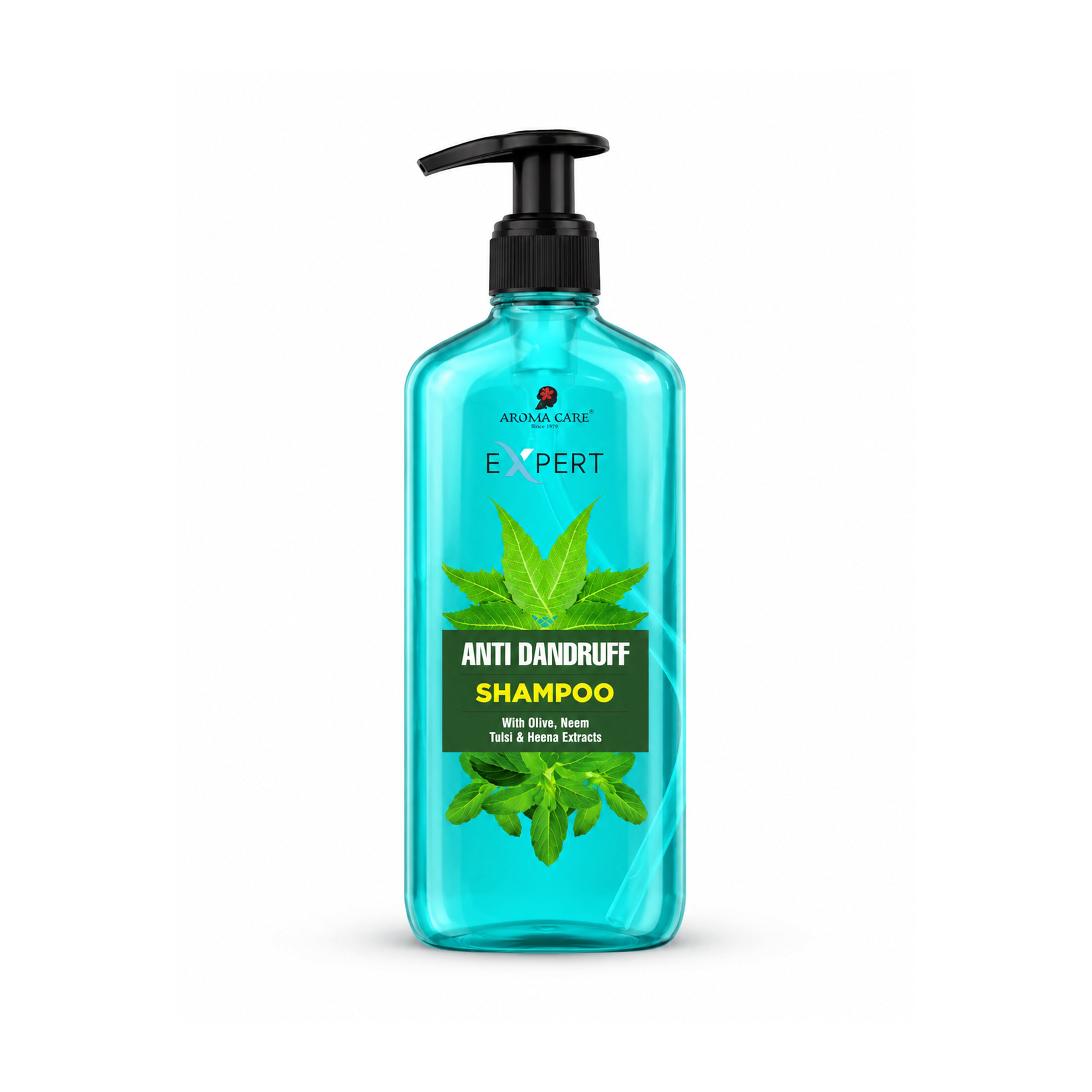 Anti-Dandruff Shampoo with Cooling Menthol, Neem & Tulsi for Flake-Free Scalp