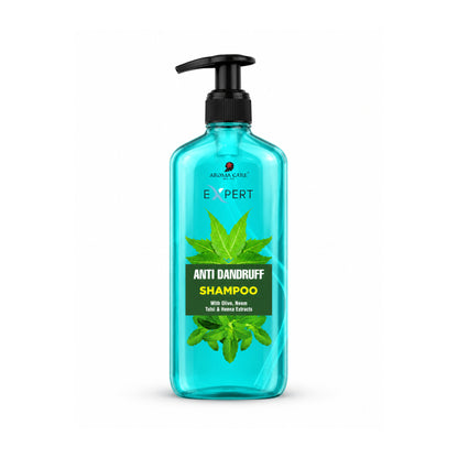 Anti-Dandruff Shampoo with Cooling Menthol, Neem & Tulsi for Flake-Free Scalp