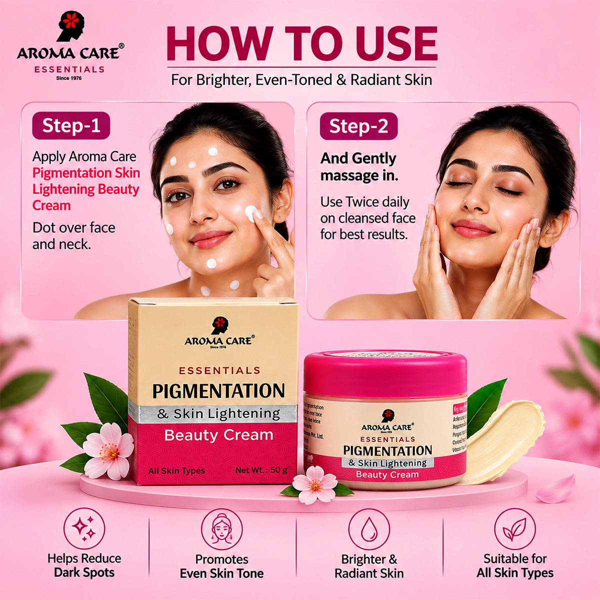 Pigmentation & Skin Lightening Cream 50gm