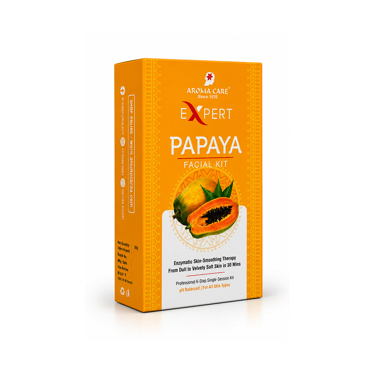 Papaya Facial Kit Skin Smoothing Theraphy 56gm