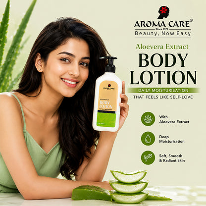 Aloe Vera Body Lotion – Hydrating, Soothing & Non-Sticky Daily Moisturizer 300ml