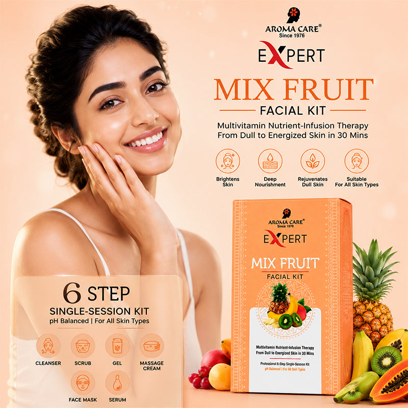 Mix Fruit Facial Kit Multivitamin Nutrient-Infusion Therapy 56gm