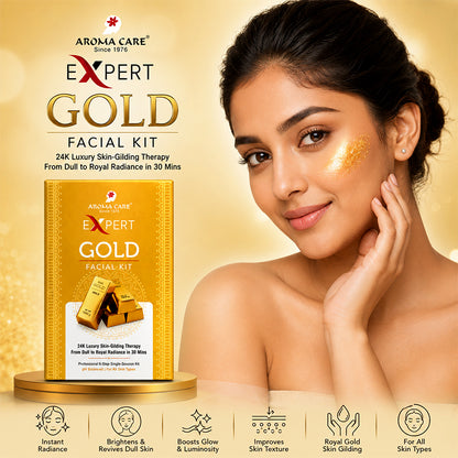 Gold Facial Kit 24k Luxury Skin-Gilding Therapy 56g