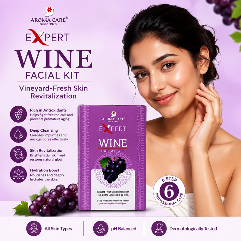 Wine Facial Kit Vineyard-Fresh Skin Revitalization 56gm