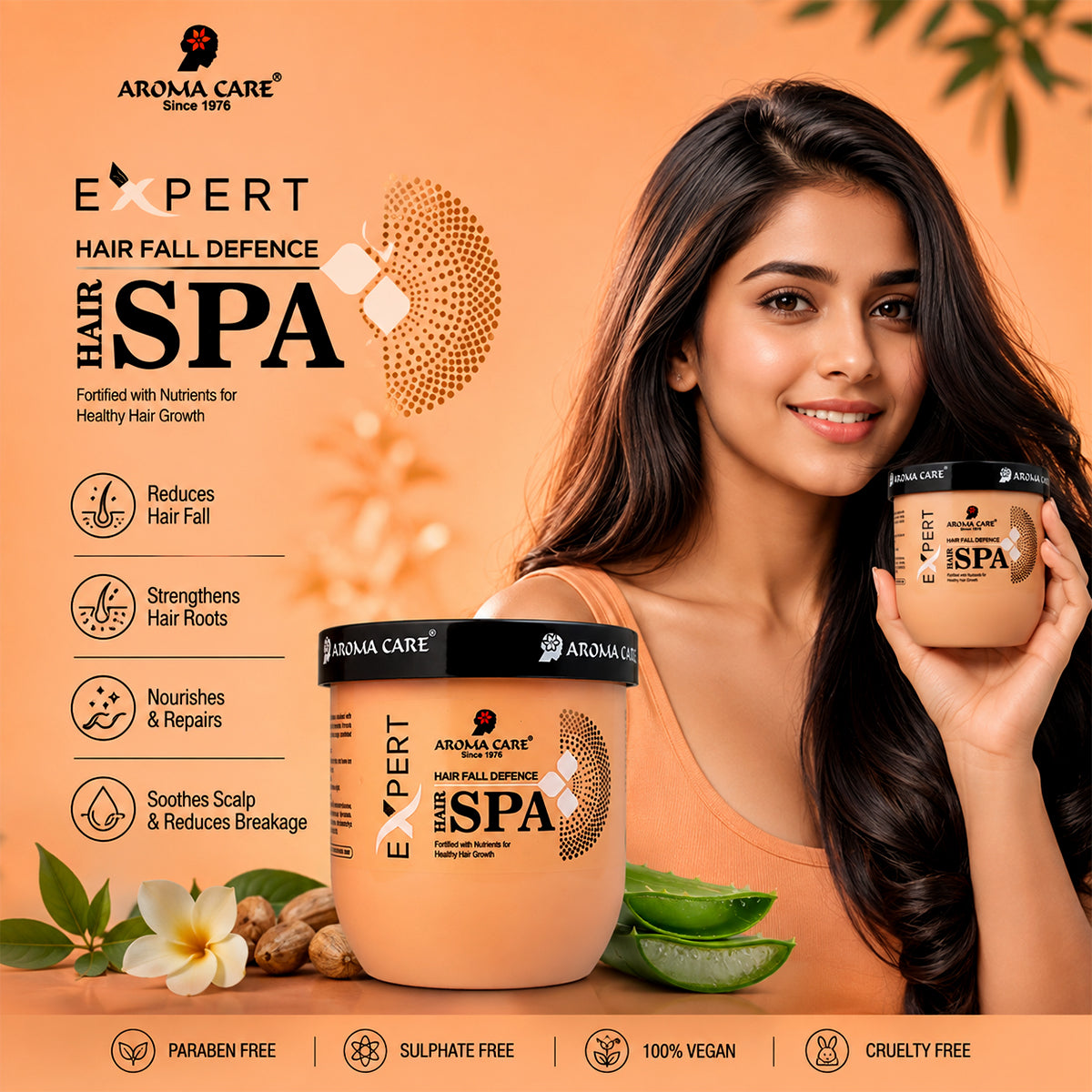 Hair Fall Defence Hair Spa Strengthens Roots