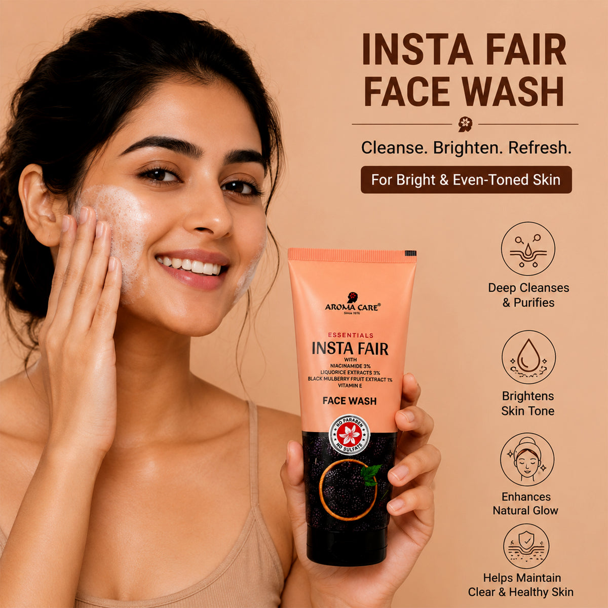 Insta Fair Face Wash 50gm