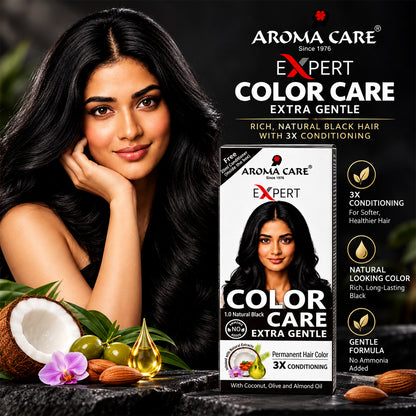 Color Care Extra Gentle 1.0 Natural Black 50ml