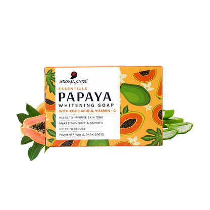 Papaya Whitening Soap with Kojic Acid