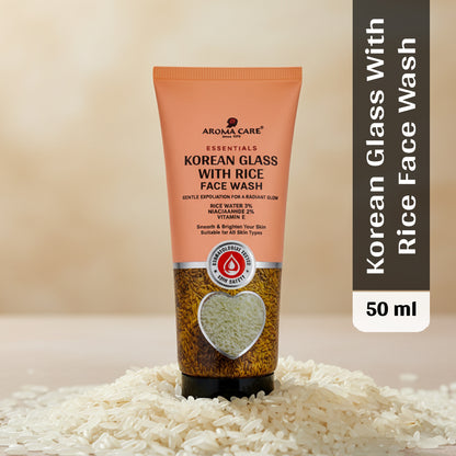 Korean Glass With Rice Face Wash