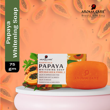 Papaya Whitening Soap with Kojic Acid & Vitamin