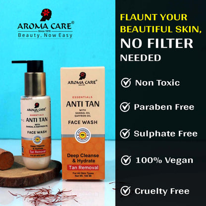 Anti Tan Deep Cleanse & Hydrate Tan Removal Face Wash 100ml