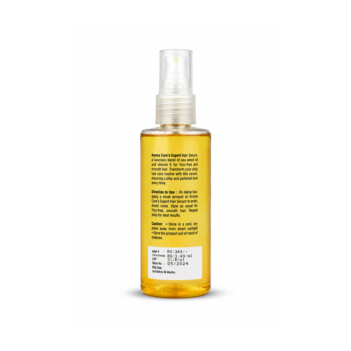Hair Serum for Frizz Control, Smooth & Shiny Hair