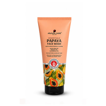 Papaya Face Wash 50ml, Gentle Brightening & Calming