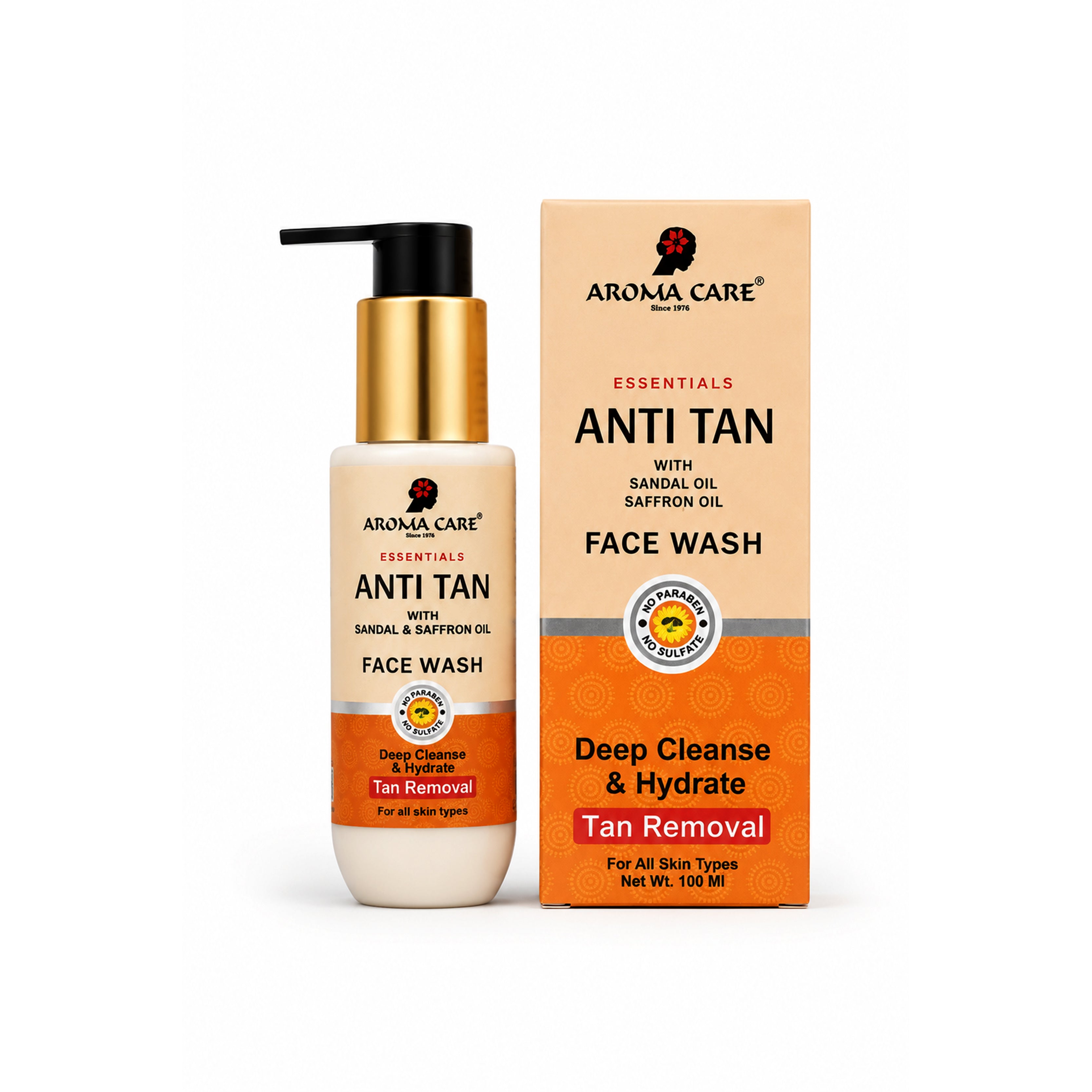 Anti Tan Deep Cleanse & Hydrate Tan Removal Face Wash 100ml