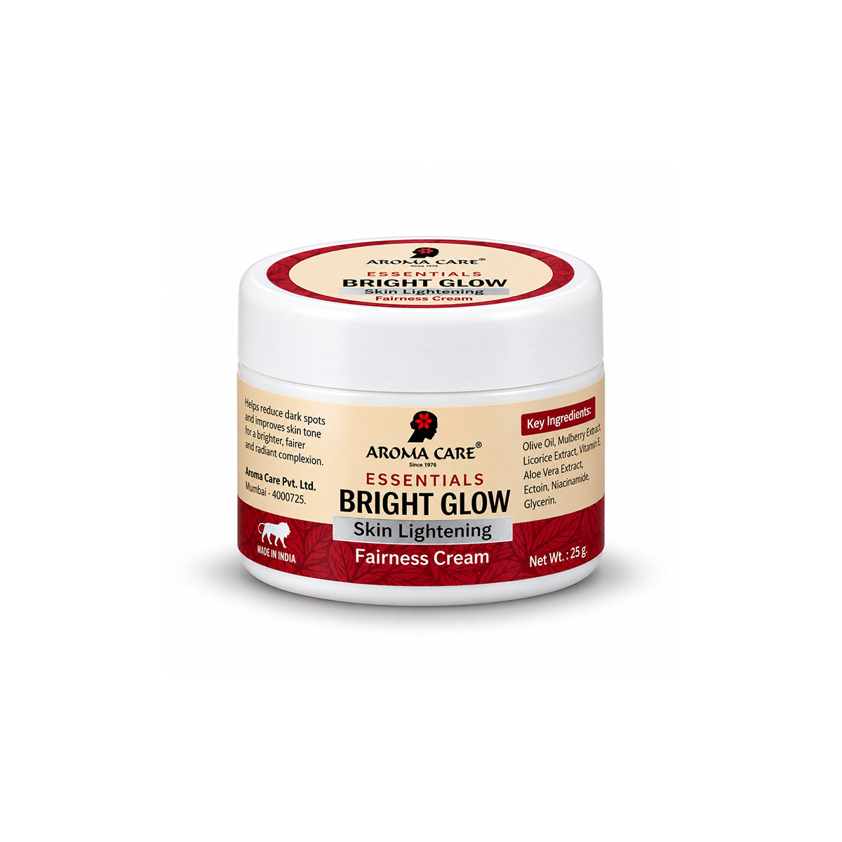 Bright Glow Skin Lightening Fairness Cream