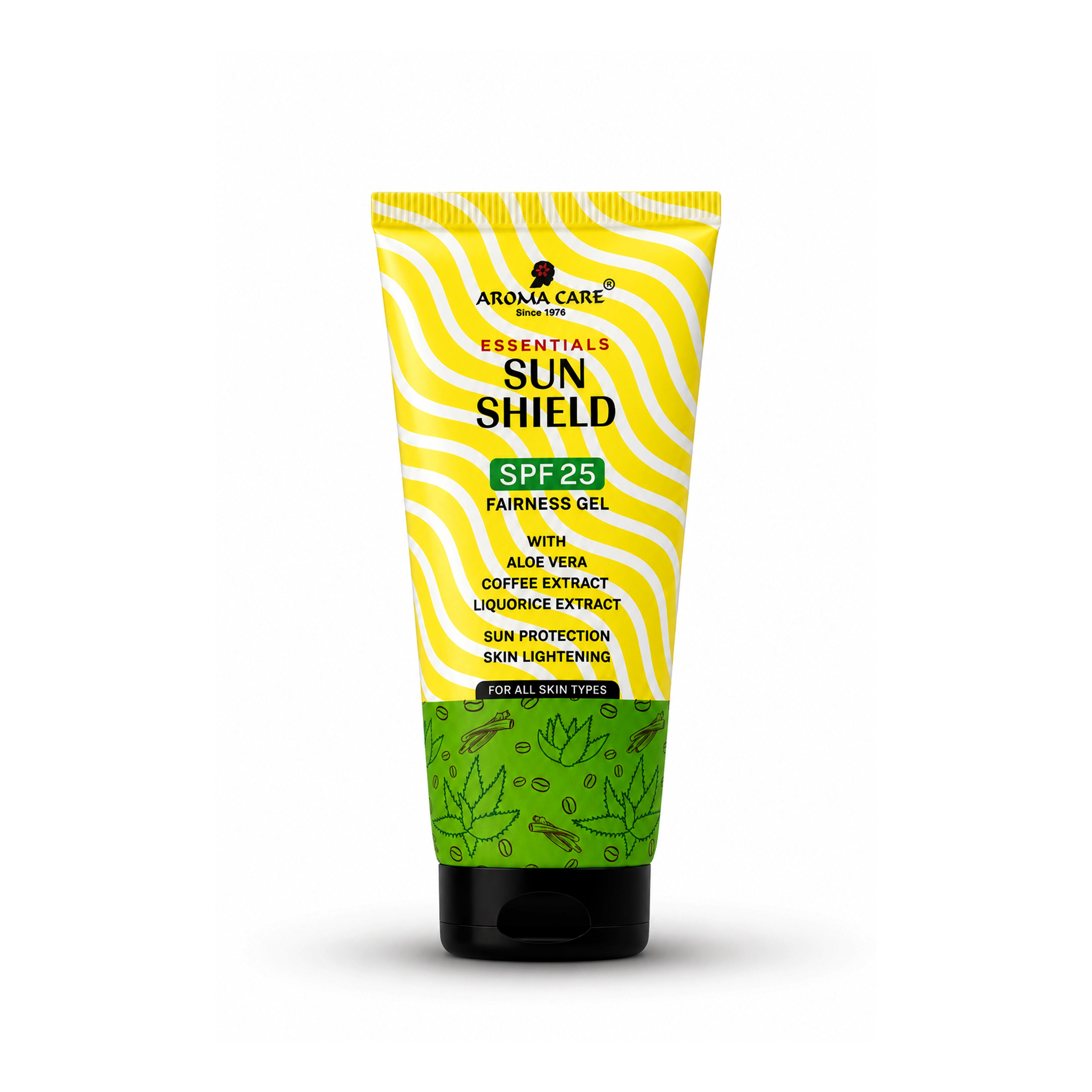 Sun Shield SPF 25 Fairness Gel Sunscreen for Daily UV Protection & Brightening