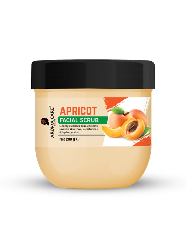 Aroma care apricot facial scrub
