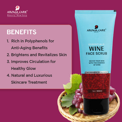 Wine Face Scrub