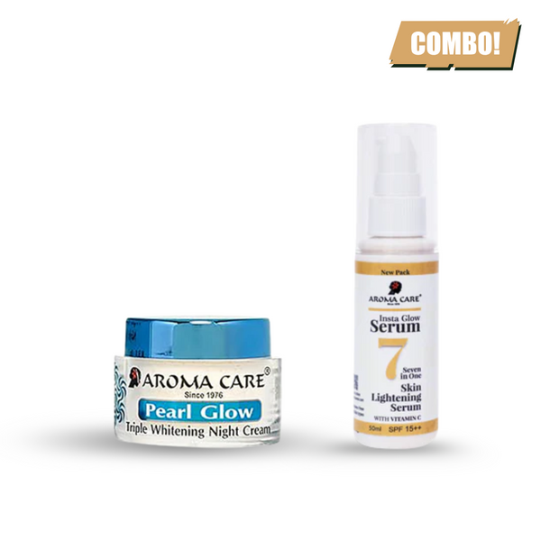 Aroma Care Pearl Glow Night Cream + 7 in 1 Serum